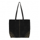 Bolso formato shopper con tachuelas