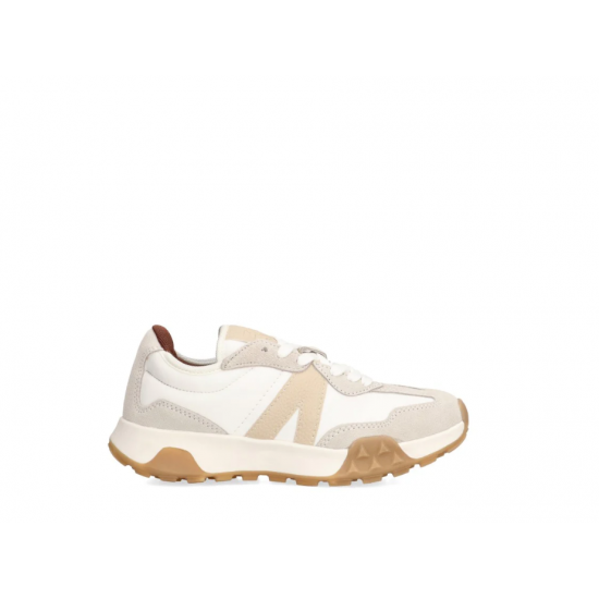 Sneaker blanco beige