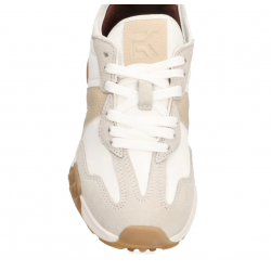 Sneaker blanco beige