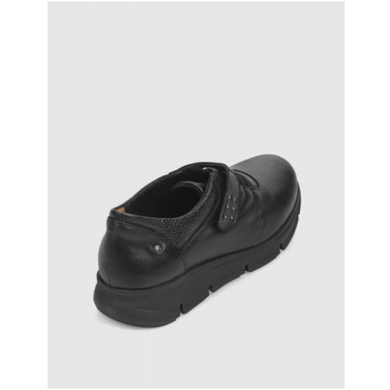 Zapato negro piel