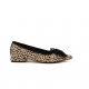 Bailarina estampada animal print con lazo